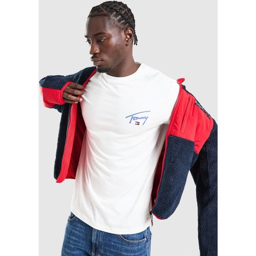 Signature T-Shirt - - Tommy Hilfiger - Modalova