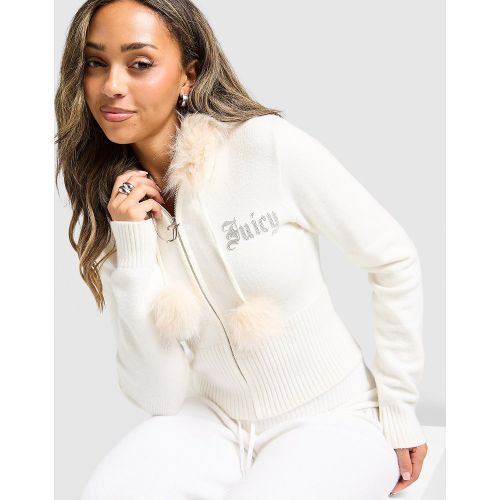 Sweat à capuche zippé Diamante - - Juicy Couture - Modalova