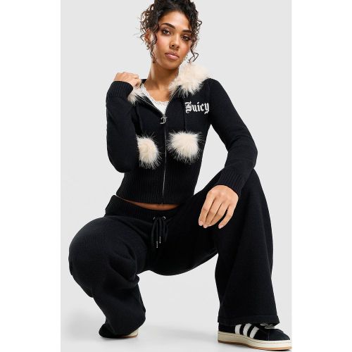 Sweat à capuche zippé Diamante - - Juicy Couture - Modalova