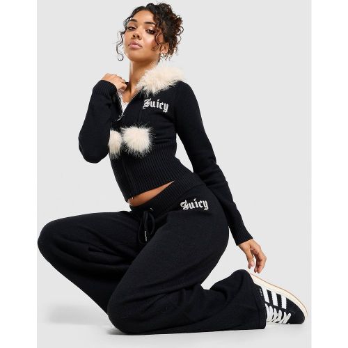 Diamante Knitted Joggers - - Juicy Couture - Modalova