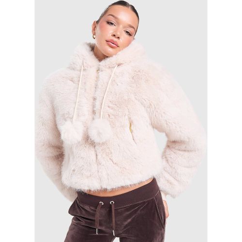 Hooded Fur Jacket - - Juicy Couture - Modalova