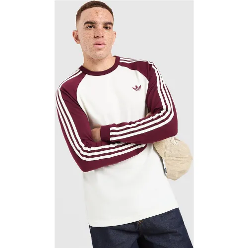 Colour Block Long Sleeve T-Shirt - - adidas Originals - Modalova