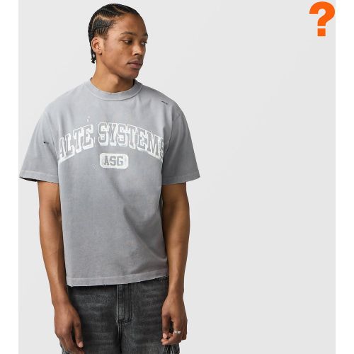 Alte Systems T-Shirt Analog, gris - Alte Systems - Modalova