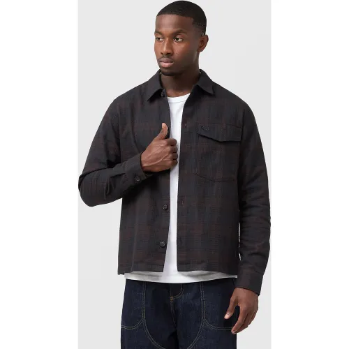 Textured Check Chemise à manches longues - Fred Perry - Modalova