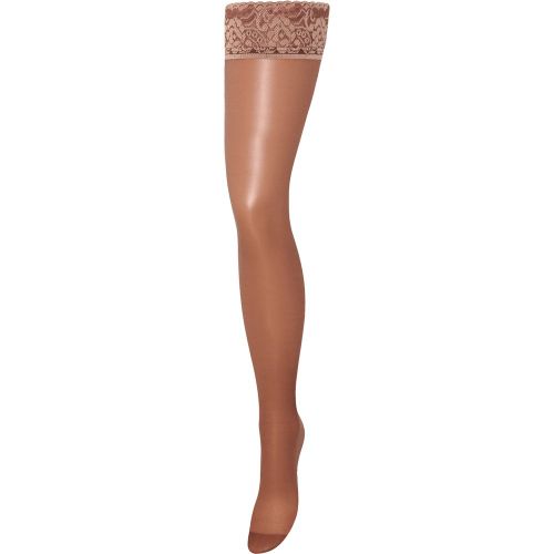 Bluebella Bas Autofixants Avec Jarretelles En Dentelle Caramel - Bluebella - FR - Modalova