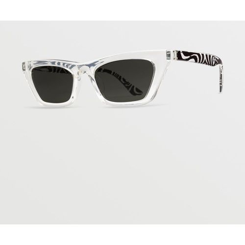 Lunettes de soleil Peace Punk Asphalt Beach (Verres gris) - ASPHALT BLACK - Volcom - Modalova