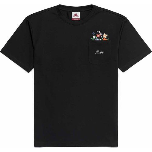 T-Shirt Yaap Robe Di Noir Unisexe - Kappa - Modalova