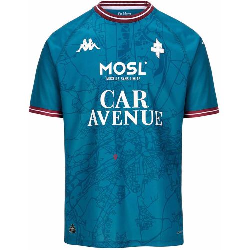 Maillot Kombat Away FC Metz 24/25 Bleu - Kappa - Modalova