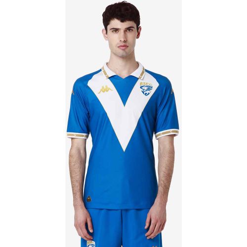 Maillot Kombat Pro Home Brescia 24/25 Bleu - Kappa - Modalova