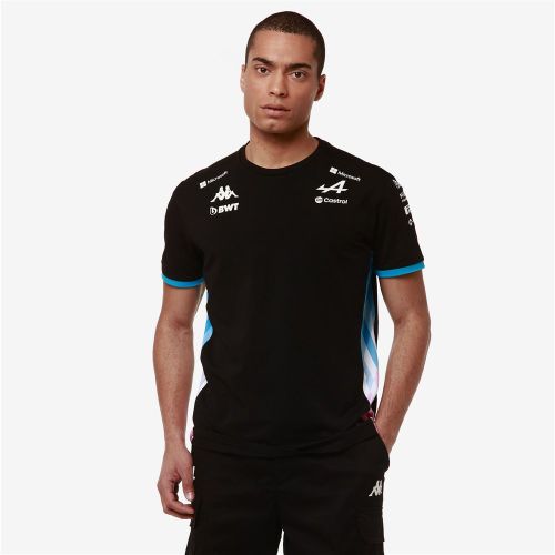 T-Shirt Adiry BWT Alpine F1 Team 2024 Noir - Kappa - Modalova