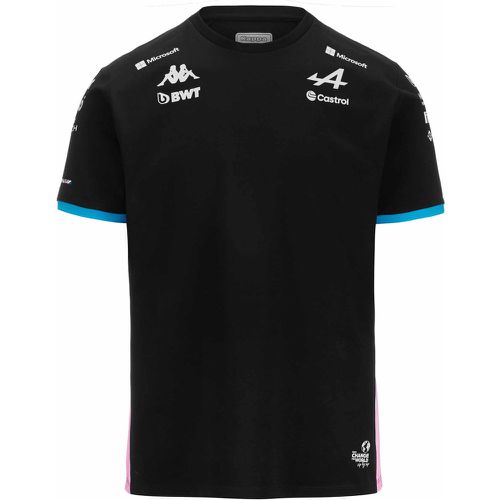 T-Shirt Adiry BWT Alpine F1 Team 2024 Noir Enfant - Kappa - Modalova