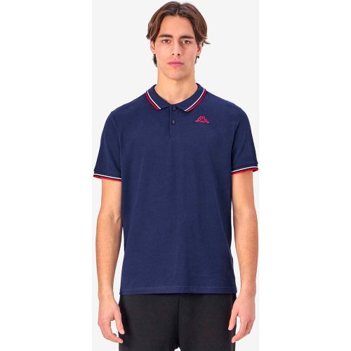 Polo Ezio 2 Bleu Homme - Kappa - Modalova