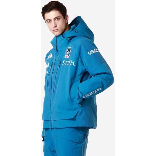 Manteau 6Cento 602C US Ski Team Bleu - Kappa - Modalova