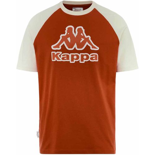 T-Shirt Logo Frus Rouge Homme - Kappa - Modalova