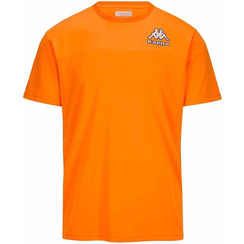 T-Shirt Logo Fabio Orange Homme - Kappa - Modalova