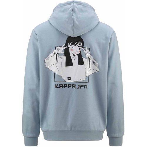 Hoodie Authentic Grufi Bleu Homme - Kappa - Modalova