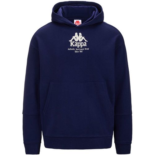 Hoodie Authentic Giano Bleu Homme - Kappa - Modalova