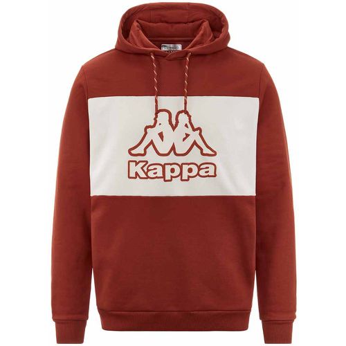 Hoodie Logo Ferti Rouge Homme - Kappa - Modalova