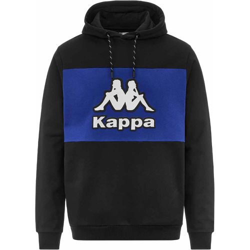 Hoodie Logo Ferti Noir Homme - Kappa - Modalova