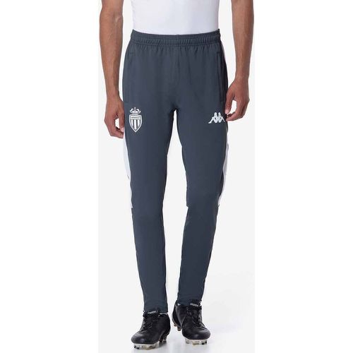 Pantalon Abunszip Pro 8 AS Monaco 24/25 Gris - Kappa - Modalova