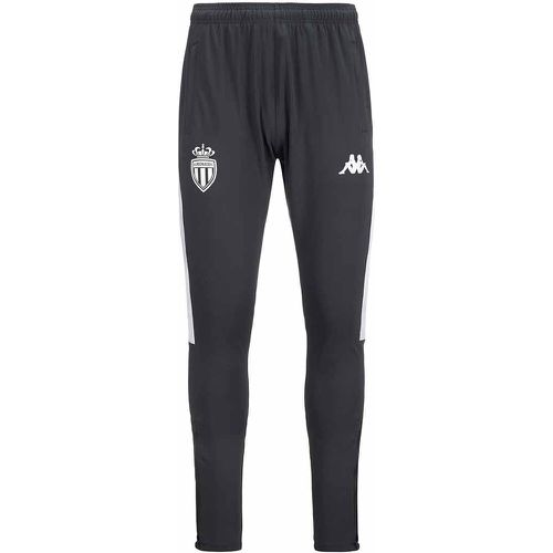 Pantalon Abunszip Pro 8 AS Monaco 24/25 Gris Enfant - Kappa - Modalova