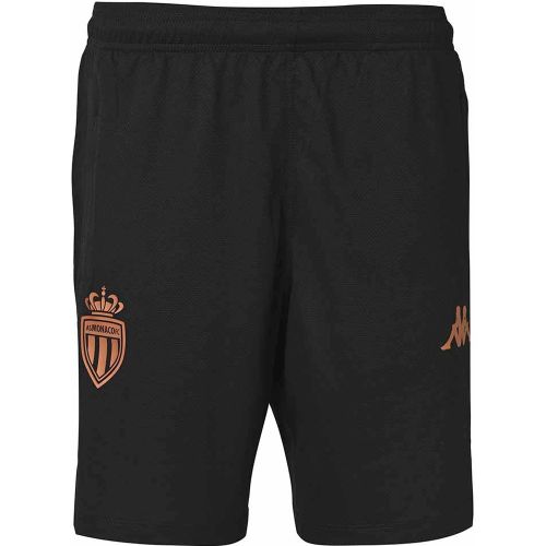 Short Ahorazip Pro 8 AS Monaco 24/25 Noir - Kappa - Modalova