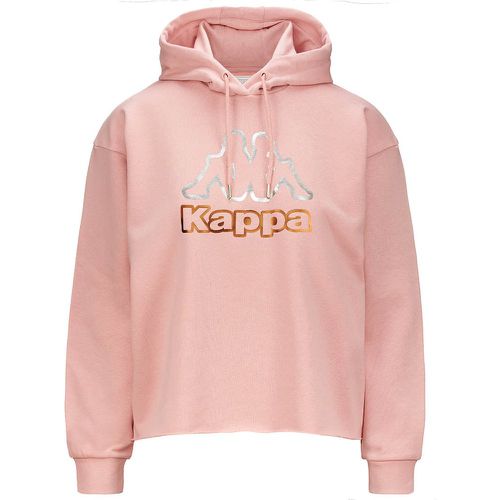 Hoodie Logo Fruova Rose Femme - Kappa - Modalova