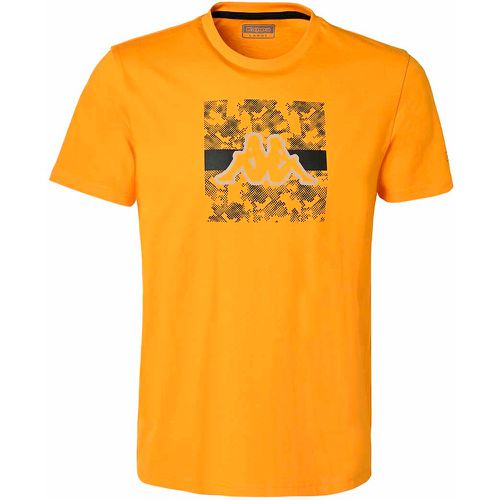 T-shirt Grami Orange Homme - Kappa - Modalova