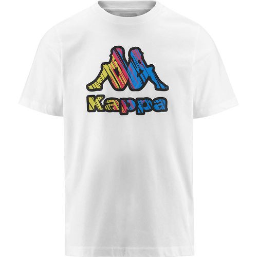 T-shirt Logo Frillo Blanc Homme - Kappa - Modalova
