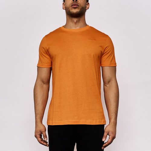 T-shirt Cafers Orange Homme - Kappa - Modalova