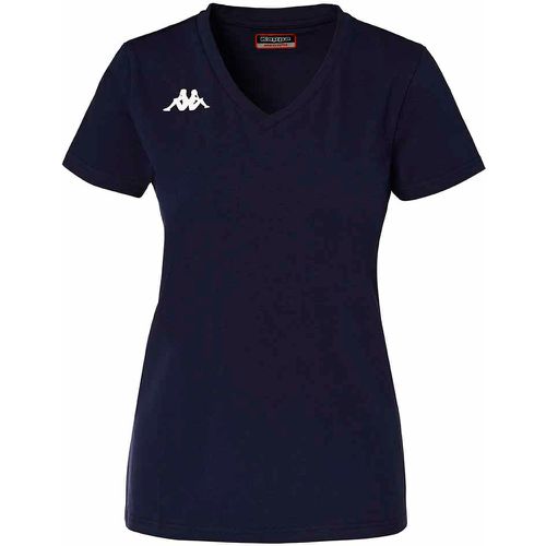 T-shirt Brizza Bleu Femme - Kappa - Modalova