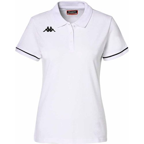 Polo Barla Blanc Femme - Kappa - Modalova