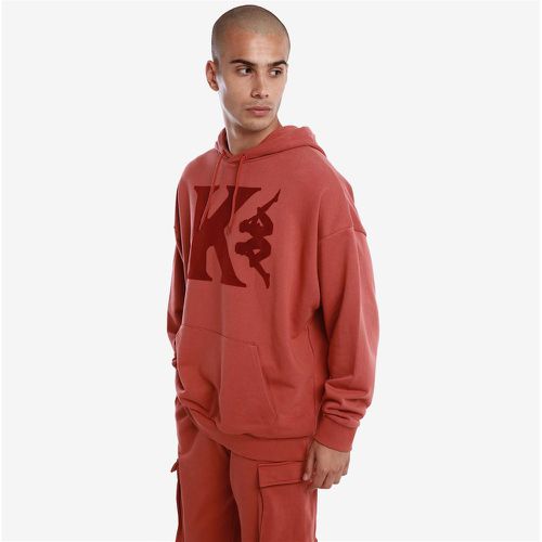 Hoodie Vaste Authentic Marron Homme - Kappa - Modalova