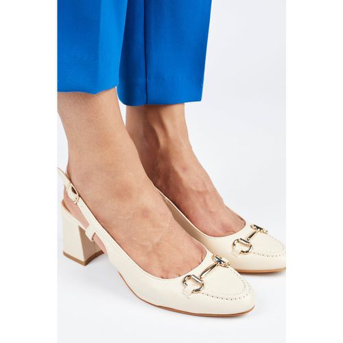 Chaussures beige à talon - Clarosa - Modalova
