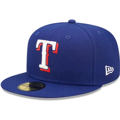 Casquette 59FIFTY Fitted Authentic On Field Texas Rangers MLB Bleu unisex - New Era Cap - Modalova