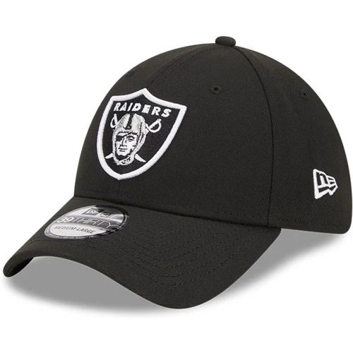 Casquette 39THIRTY Stretch Fit Las Vegas Raiders NFL Evergreen Noir unisex - New Era Cap - Modalova