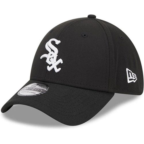 Casquette 39THIRTY Stretch Fit Evergreen Chicago White Sox MLB Noir unisex - New Era Cap - Modalova
