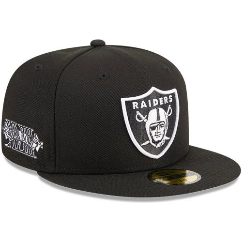 Casquette 59FIFTY Fitted Las Vegas Raiders NFL Evergreen Noir unisex - New Era Cap - Modalova