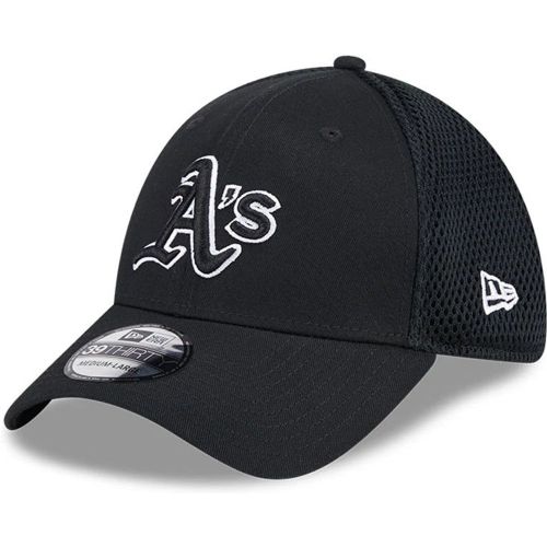 Casquette 39THIRTY Stretch Fit Athletics MLB Evergreen Neo Noir unisex - New Era Cap - Modalova