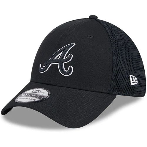 Casquette 39THIRTY Stretch Fit Atlanta Braves MLB Evergreen Neo Noir unisex - New Era Cap - Modalova