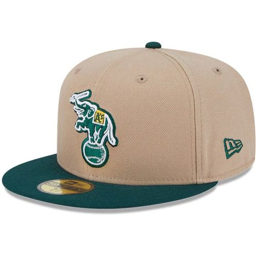 Casquette 59FIFTY Fitted Athletics MLB Evergreen clair unisex - New Era Cap - Modalova