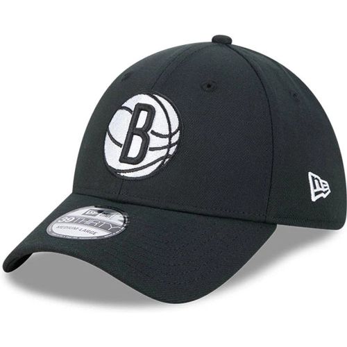 Casquette 39THIRTY Stretch Fit Brooklyn Nets NBA Evergreen Noir unisex - New Era Cap - Modalova