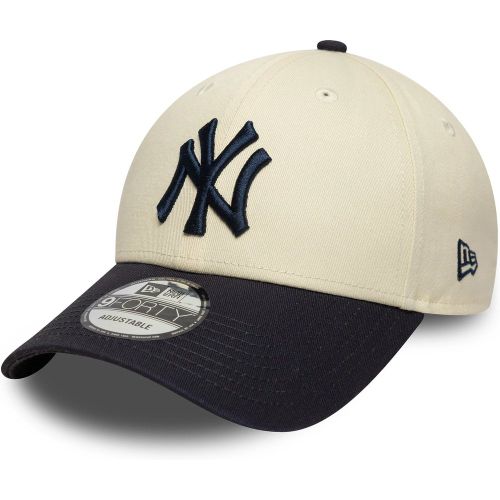 Casquette 9FORTY Adjustable New York Yankees Colour Block Crème unisex - New Era Cap - Modalova
