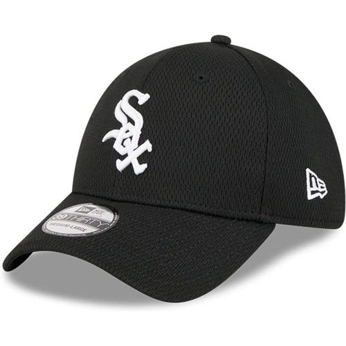 Casquette 39THIRTY Stretch Fit Evergreen Chicago White Sox MLB Noir unisex - New Era Cap - Modalova