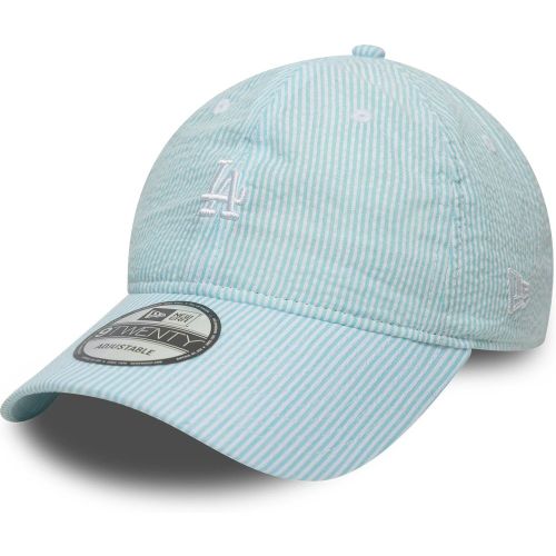 Casquette 9TWENTY LA Dodgers MLB Seersucker Bleu Pastel unisex - New Era Cap - Modalova