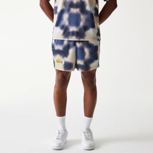 Short LA Lakers NBA All Over Print Crème unisex - New Era Cap - Modalova