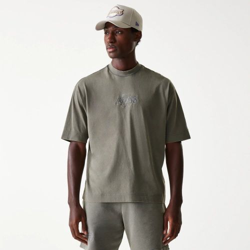 T-shirt LA Lakers NBA Washed Gris unisex - New Era Cap - Modalova