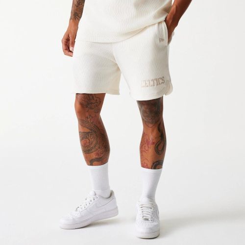 Short Boston Celtics NBA Waffle Blanc unisex - New Era Cap - Modalova