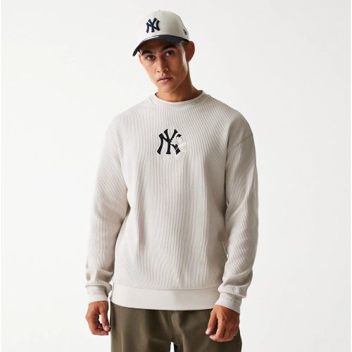 Pull Oversize New York Yankees MLB Waffle Crème unisex - New Era Cap - Modalova