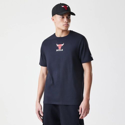 T-Shirt Chicago Bulls NBA Logo Noir unisex - New Era Cap - Modalova